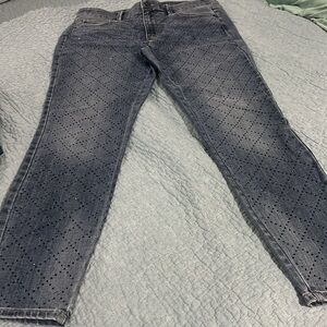 WHBM Size 8R color Doce Antique Mid-Rise Skinny Ankle